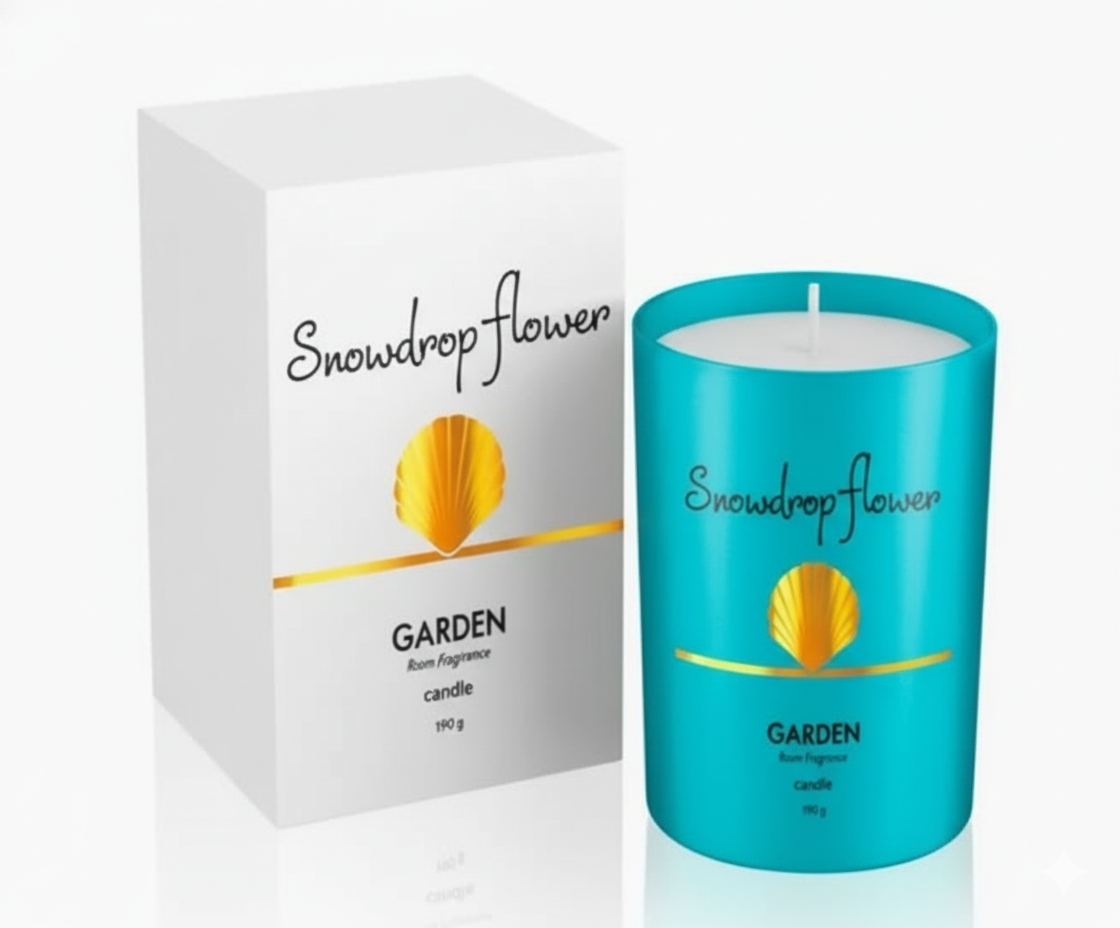 Garden scented candles