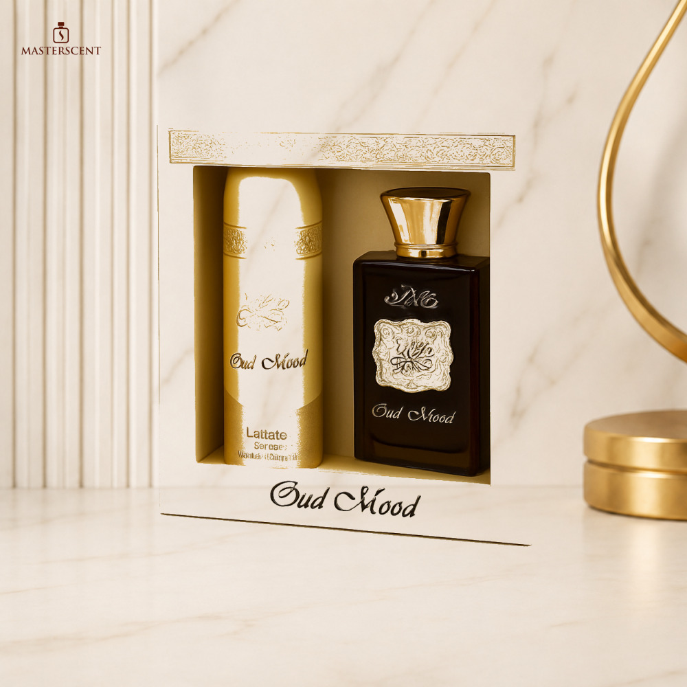 Lattafa Oud Mood EDP 100ml 2-Piece Gift Set