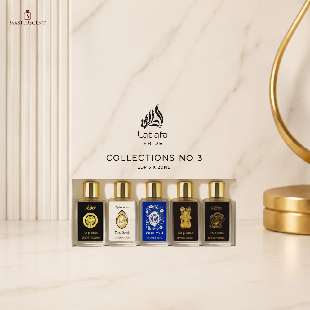 Lattafa Pride Collections No 3 EDP 5 Piece Gift Set 5 x 20ml