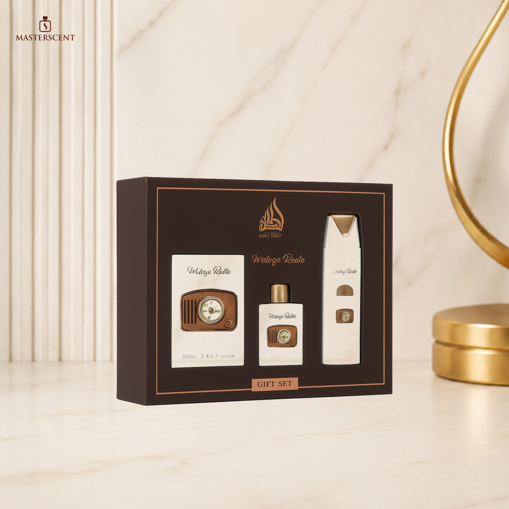 Lattafa Pride Vintage Radio EDP 100ml 3 Piece Gift Set