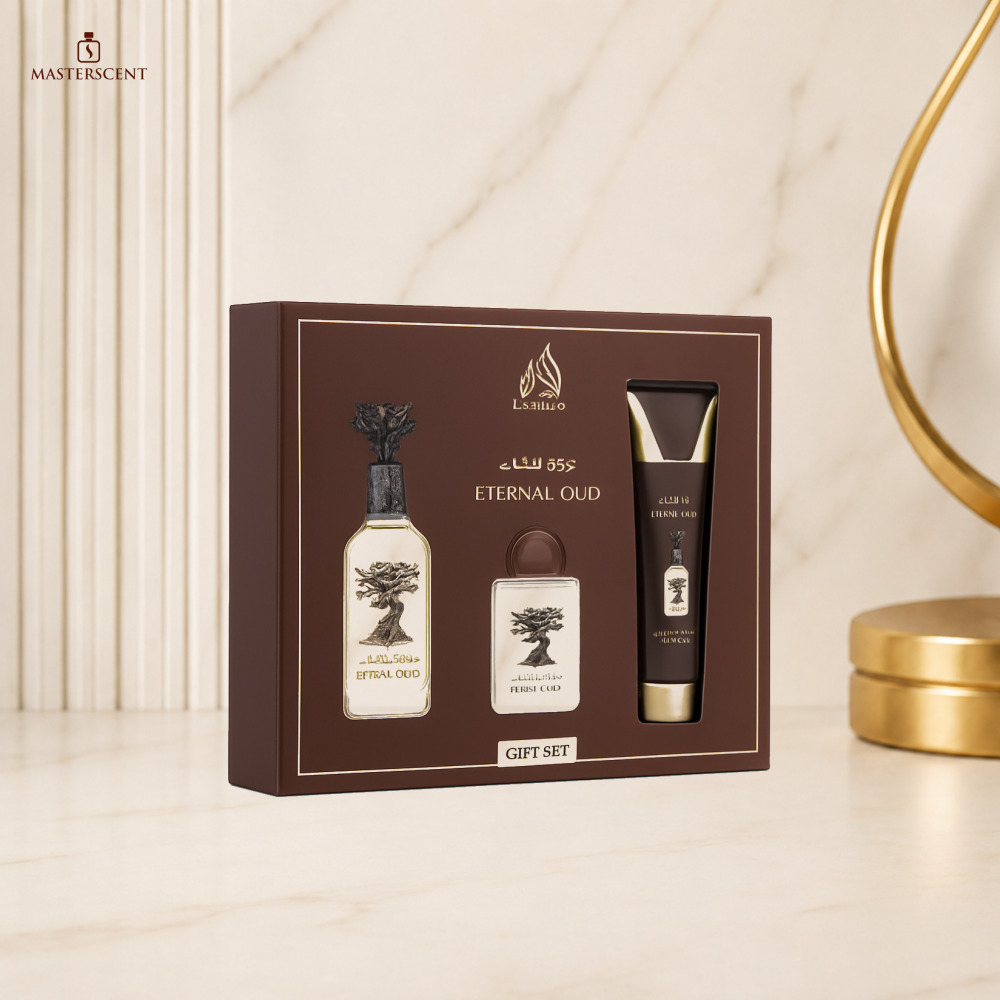 Lattafa Pride Eternal Oud EDP 100ml 3 Piece Gift Set