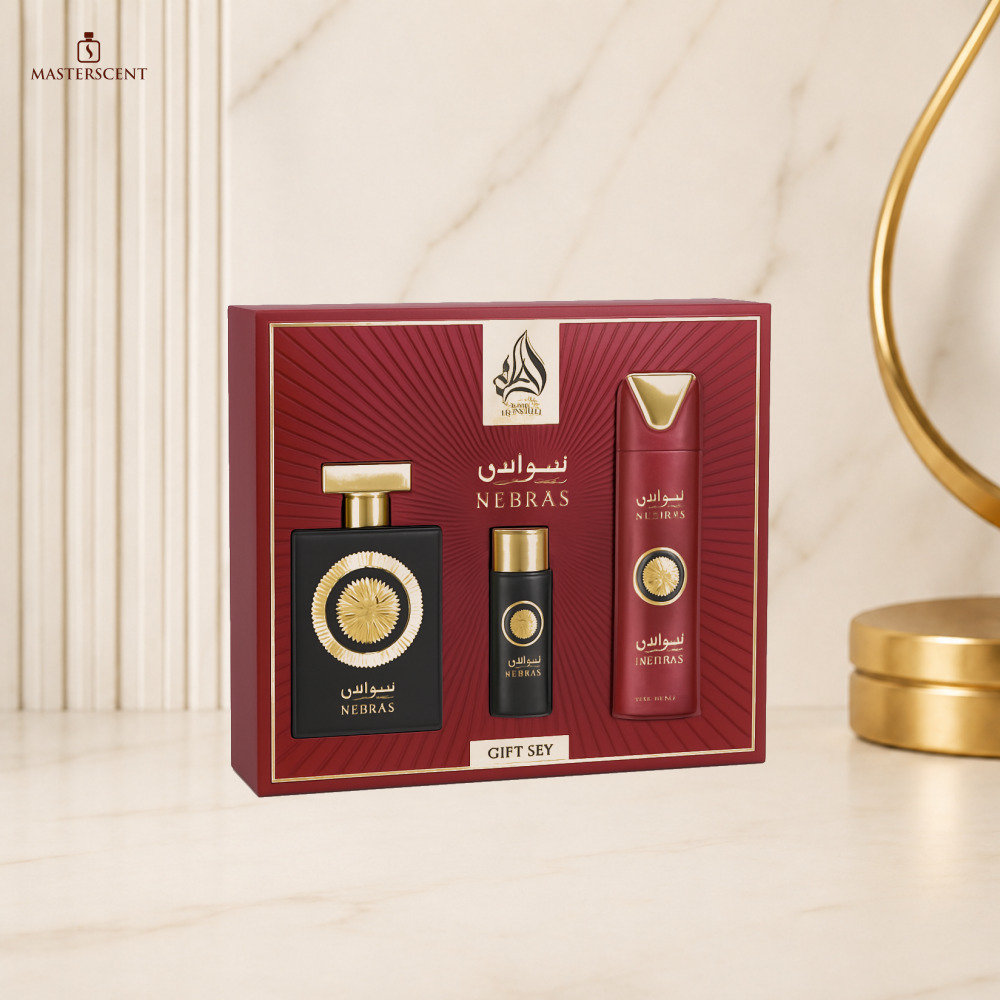 Lattafa Pride Nebras EDP 100ml 3 Piece Gift Set
