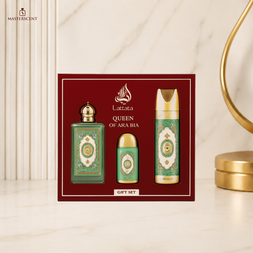 Lattafa Pride Queen of Arabia EDP 100ml 3 Piece Gift Set