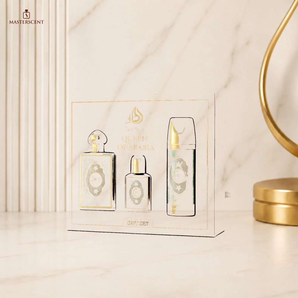 Lattafa Pride Queen of Arabia EDP 100ml 3 Piece Gift Set