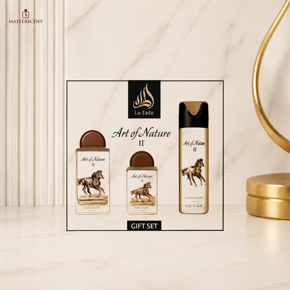 Lattafa Pride Art Of Nature II EDP 100ml 3 Piece Gift Set