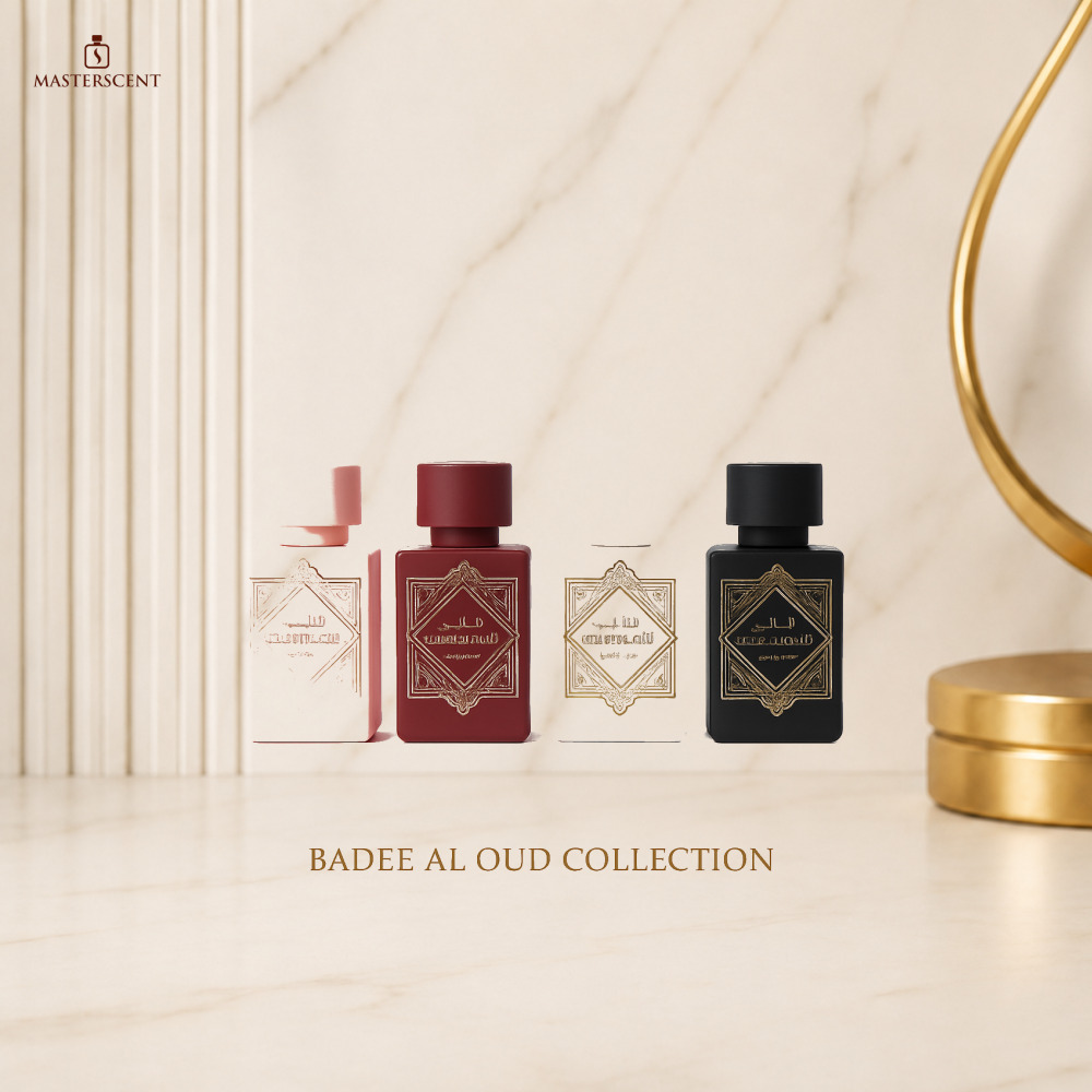 Lattafa Badee Al Oud EDP 25ml 4 Piece Gift Set