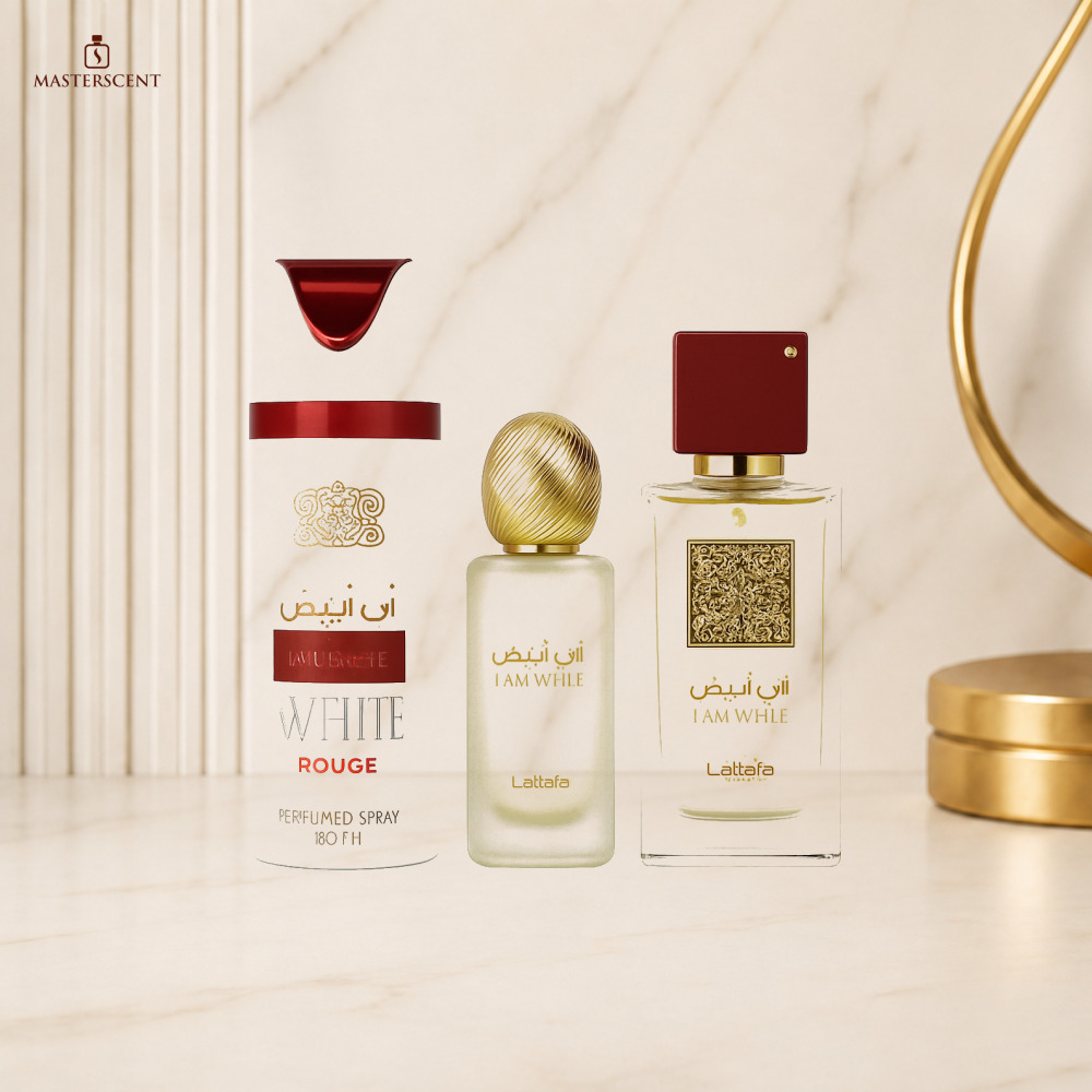 Lattafa Ana Abiyedh I Am White Rouge EDP 60ml 3 Piece Gift Set
