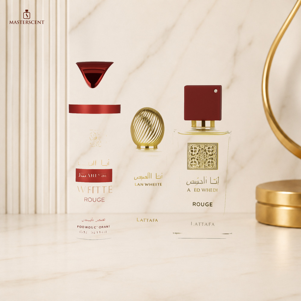 Lattafa Ana Abiyedh I Am White Rouge EDP 60ml 3 Piece Gift Set