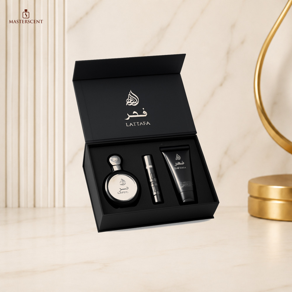 Lattafa Fakhar 3 Piece Perfume Gift Set EDP 100ml