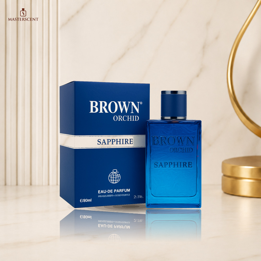Fragrance World Brown Orchid Sapphire EDP 80ml For Men