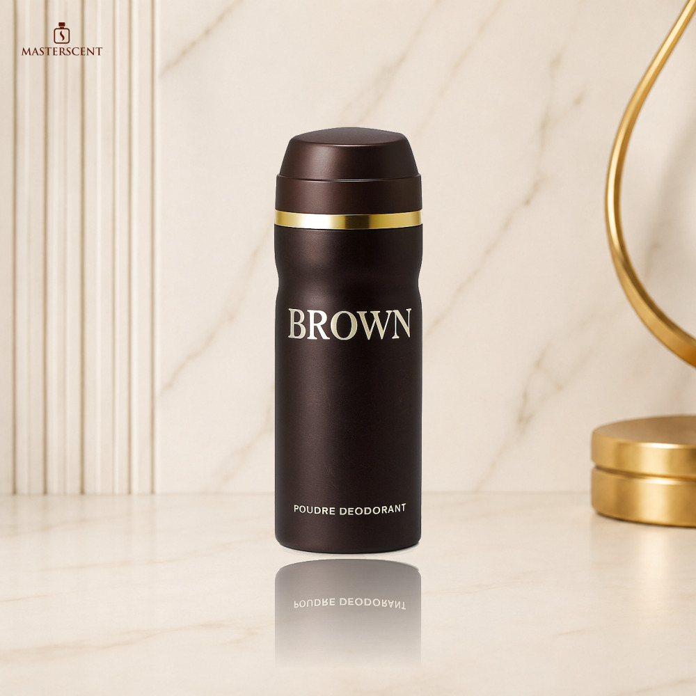 Fragrance World Brown Leather EDP 200ml Deodorant Spray