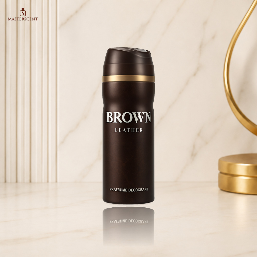 Fragrance World Brown Leather EDP 200ml Deodorant Spray