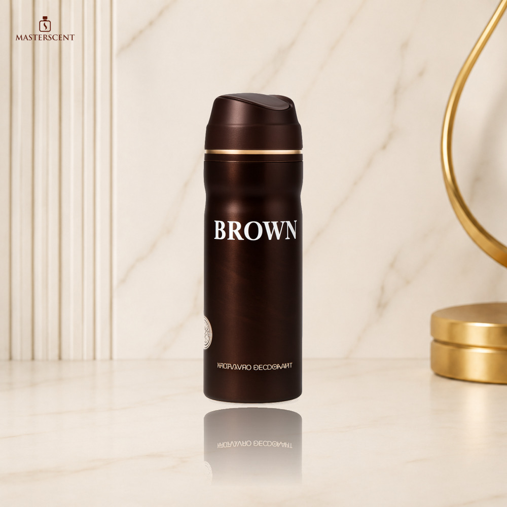 Fragrance World Brown Leather EDP 200ml Deodorant Spray