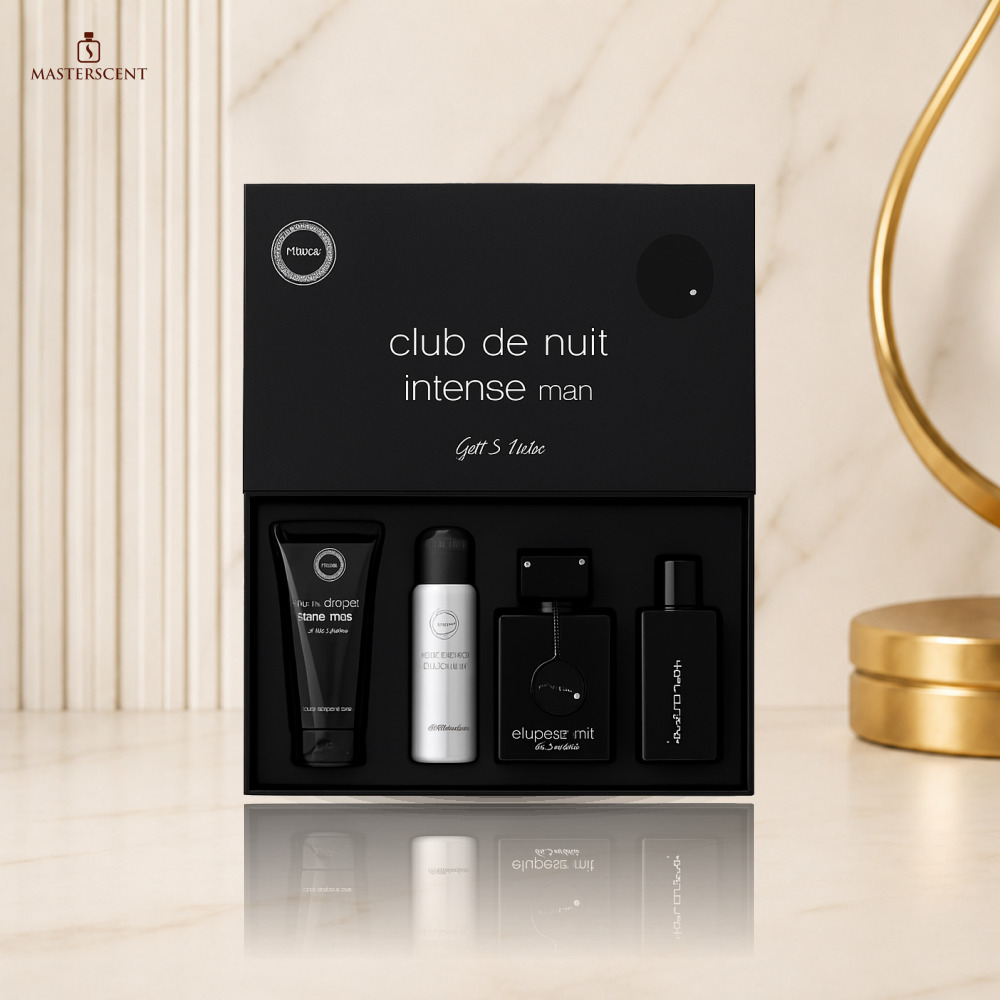 Armaf Club De Nuit Intense EDT 105ml 4-Piece Gift Set For Men