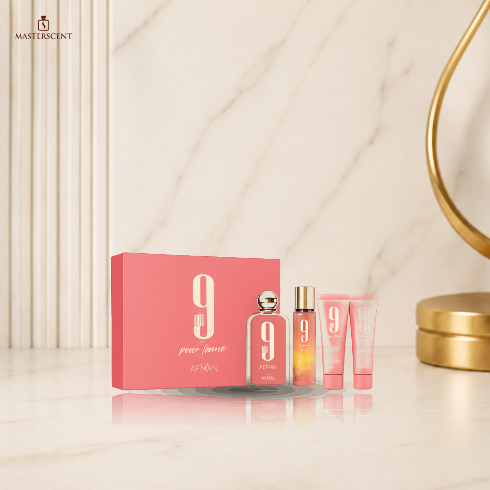 Afnan 9AM Pour Femme 4 Piece Perfume Gift Set For Women