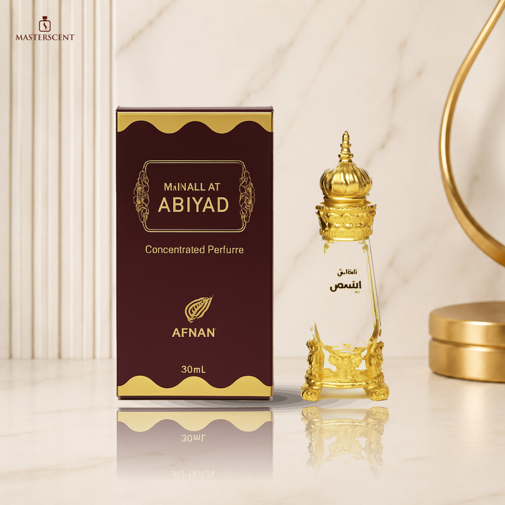 Afnan Dehn Al Oudh Abiyad 20ml Concentrated Oil Perfume
