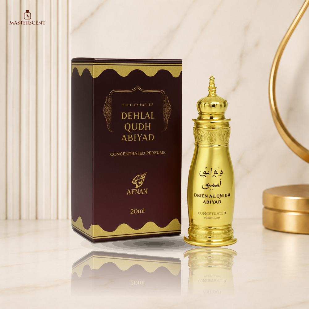 Afnan Dehn Al Oudh Abiyad 20ml Concentrated Oil Perfume